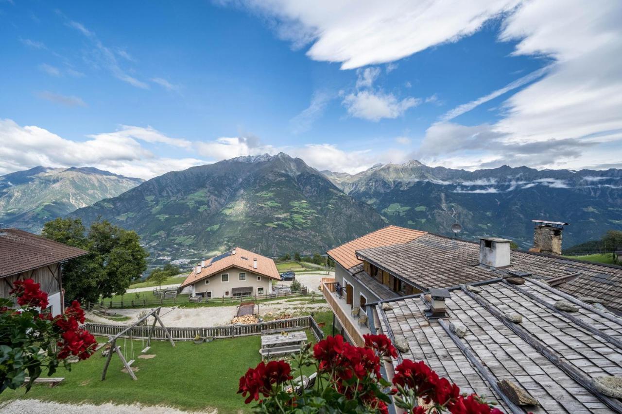 Thaler-Hof Ferienhaus Fichtnhittl Villa Lagundo Kültér fotó